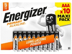 Seturi 10 baterii alcaline Energizer AAA r3 sau AA r6 baterie de 1,5 Volti